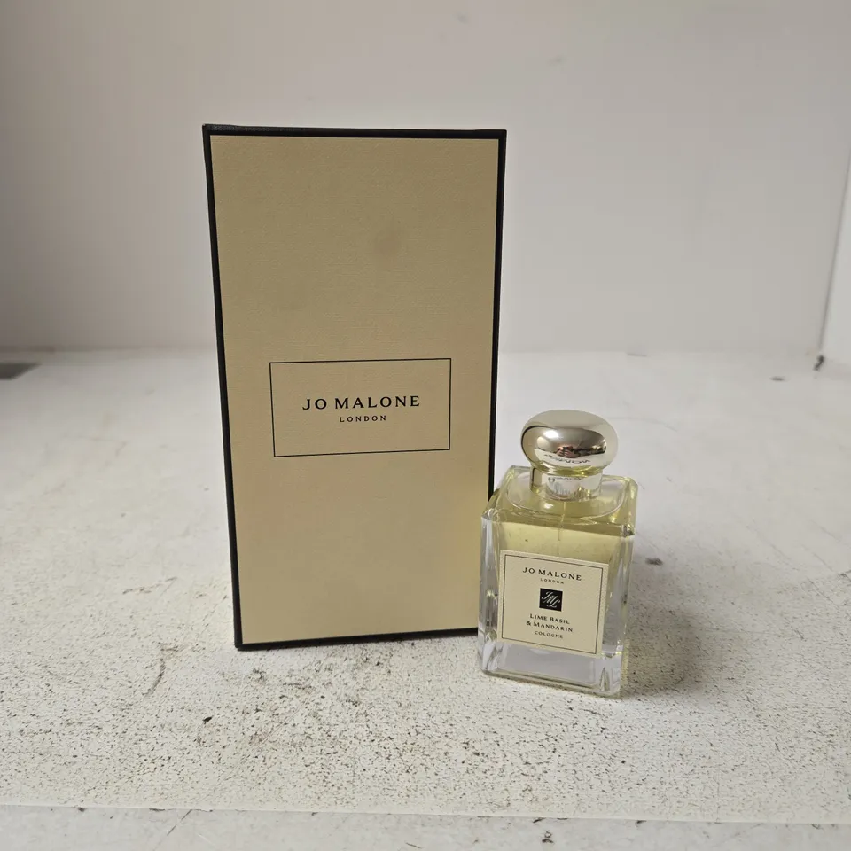 JO MALONE LONDON LIME BASIL & MANDARIN COLOGNE – BOTTLE WITH BOX 50ML