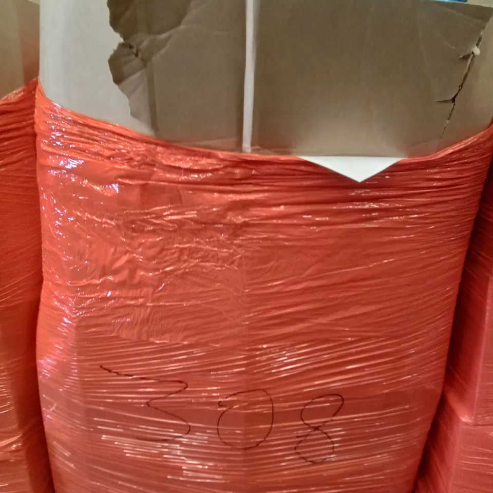 PALLET OF ASSORTED ITEMS INCLUDING 28"-48" CURTAIN ROD, MONHOUSE POCKET SPRUNG PILLOW, WASTE TONER BOTTLE, LED CEILING LAMP