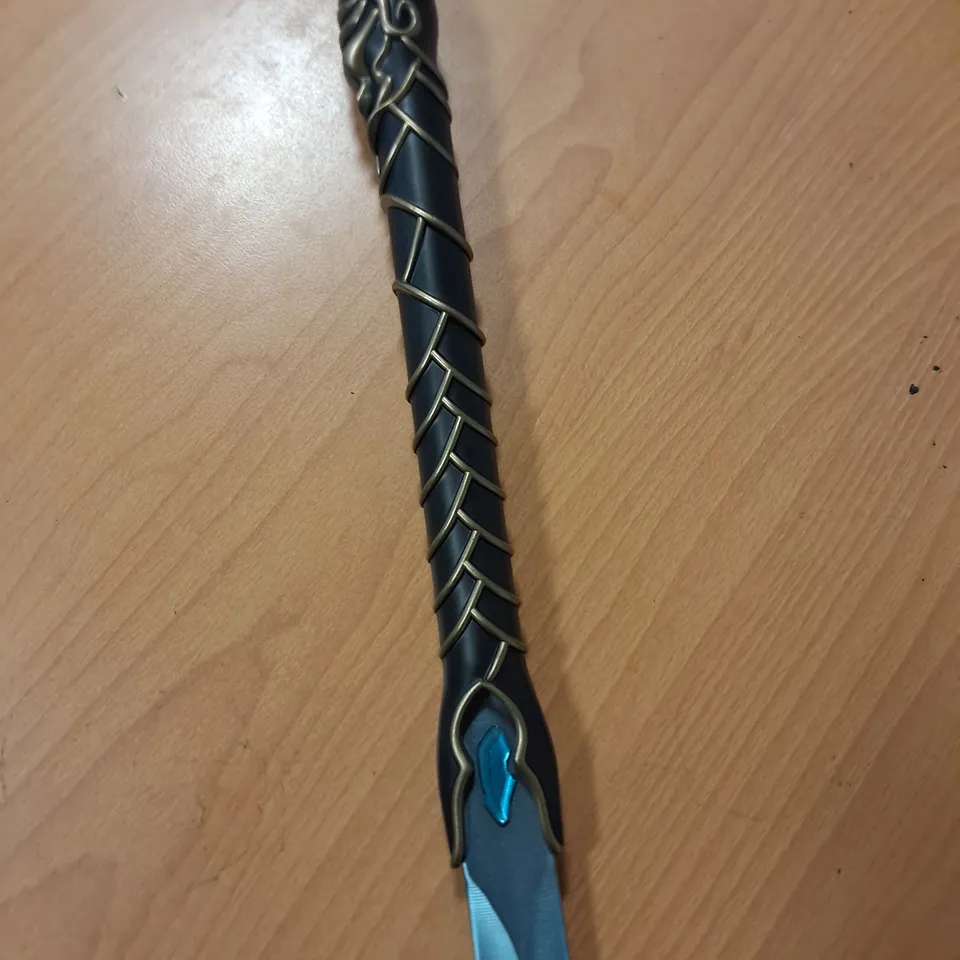 DECORATIVE 32" SWORD WITH HAWK THEMED HANDLE