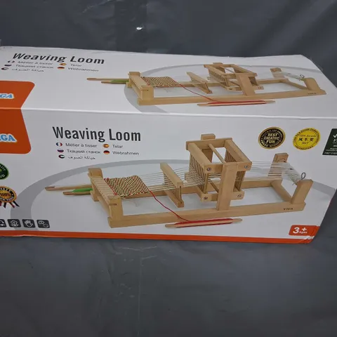 BOXED VIGA WEAVING LOOM