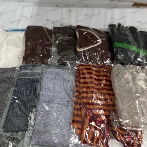 LOT OF 10 ASSORTED BAGGED CLOTHING ITEMS - VARIOUS SIZES