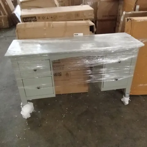 LYNTON 4 DRAWER DRESSING TABLE - GREY
