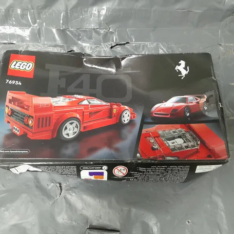 LEGO SPEED CHAMPIONS FERRARI F40 SUPERCAR TOY 76934