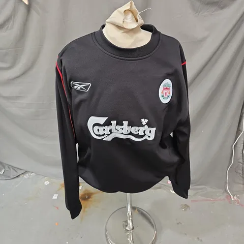 LIVERPOOL FC CARLSBERG SWEATSHIRT – OFFICIAL REPLICA MERCHANDISE-SIZE UNSPECIFIED 