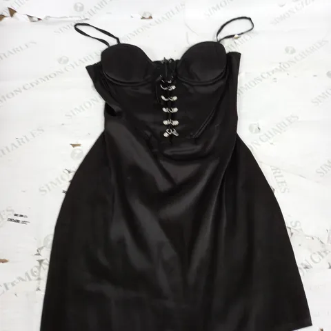 OH POLLY BLACK DRESS UK 8