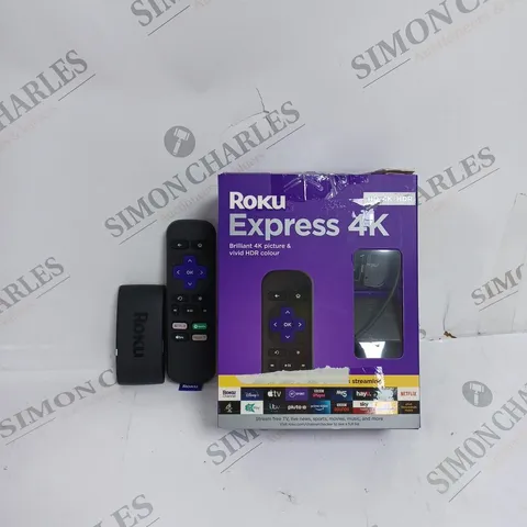BOXED ROKU EXPRESS 4K STREAMING STICK