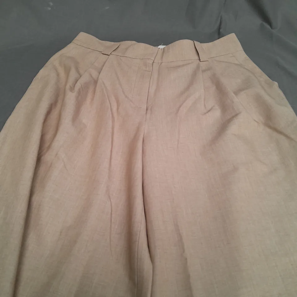 ALIGNE BEIGE SMART TROUSERS - UK 14 