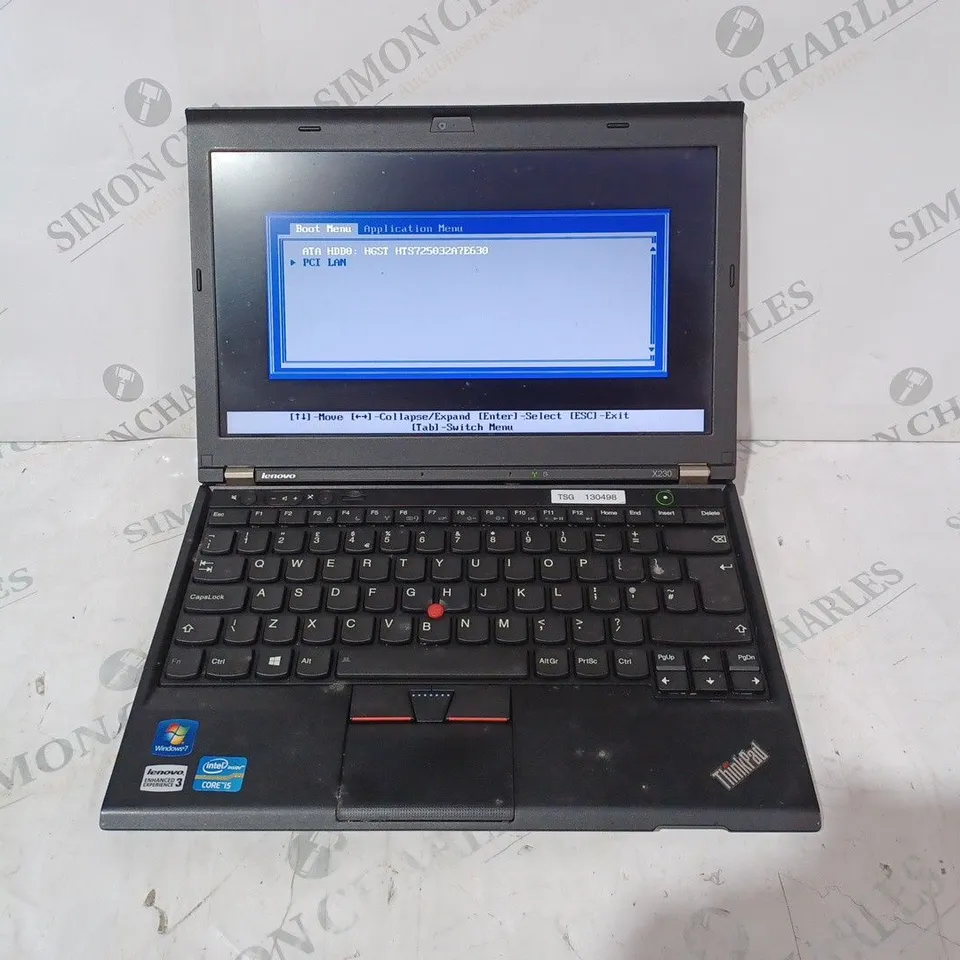 LENOVO THINKPAD X230 LAPTOP IN BLACK