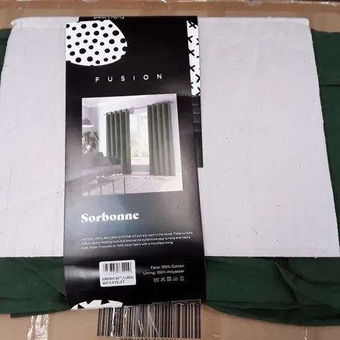 BAGGED 100% COTTON ROOM DARKENING EYELET CURTAINS