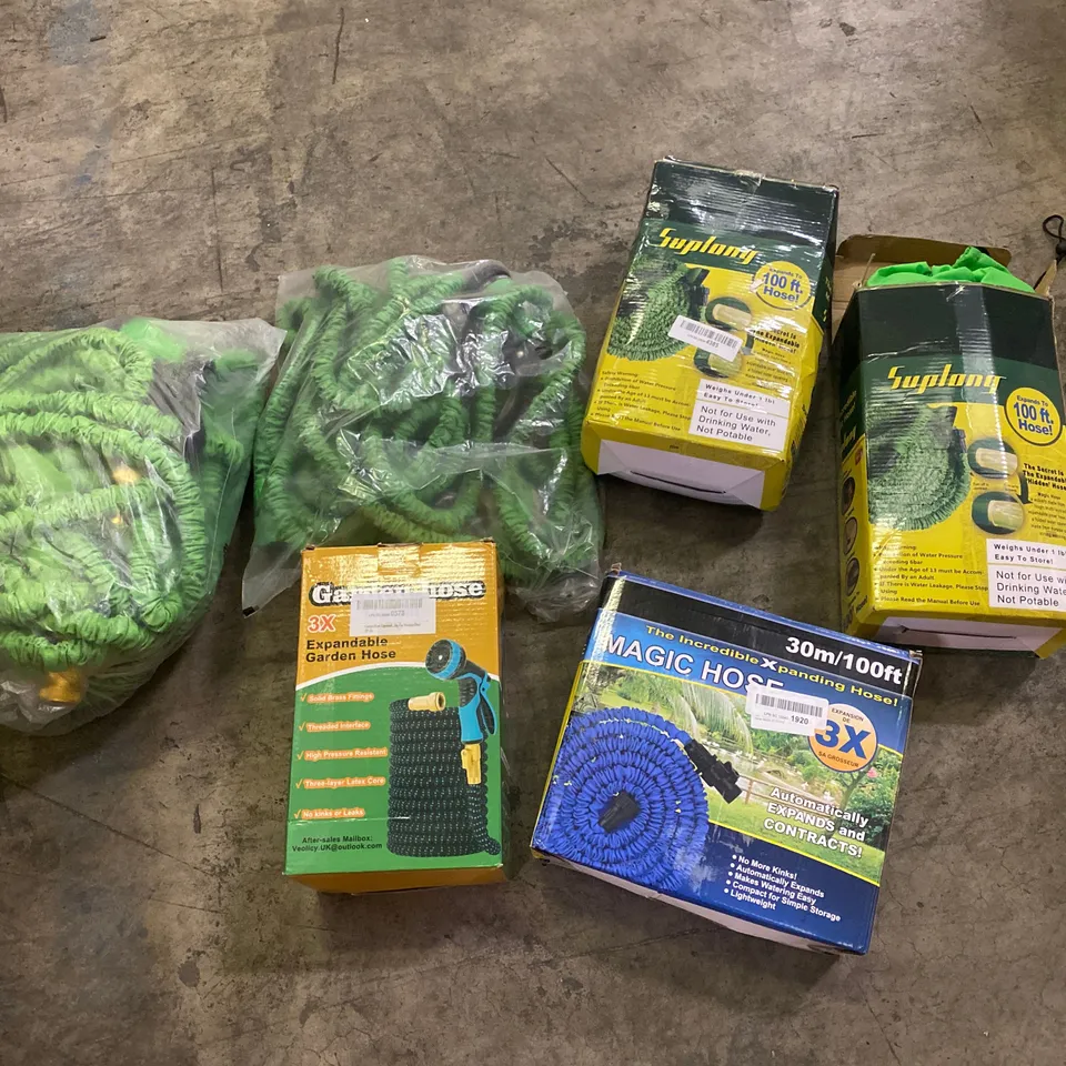 PALLET TO CONTAIN A LARGE ASSORTMENT OF HOSES // BRANDS MAY VARY