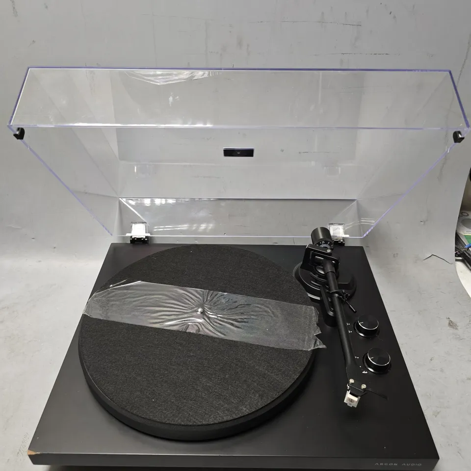 ARGON TURN TABLE MK2 IN BLACK