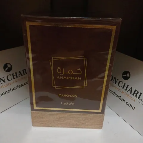 BOXED AND SEALED KHAMRAH DUKHAM LATTAFA EAU DE PARFUM 100ML