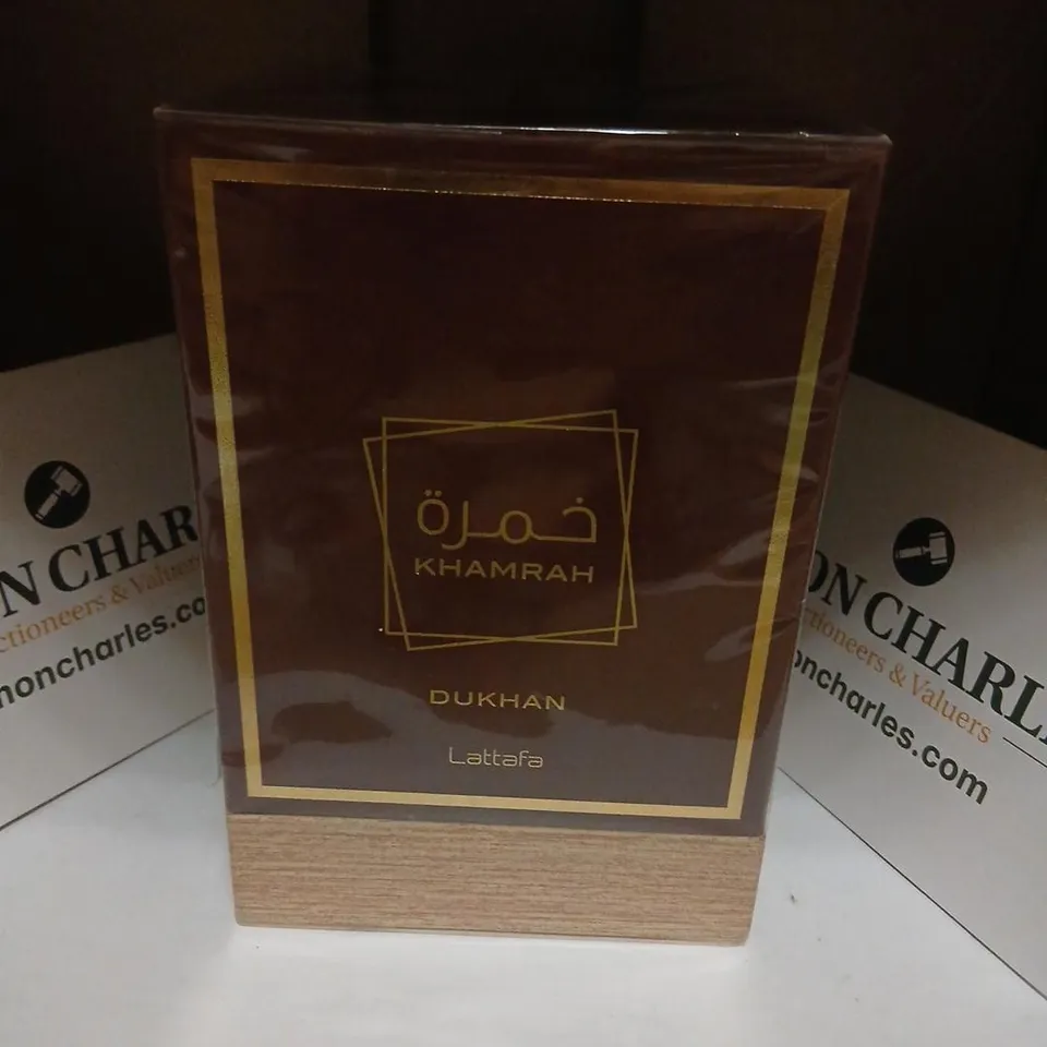 BOXED AND SEALED KHAMRAH DUKHAM LATTAFA EAU DE PARFUM 100ML