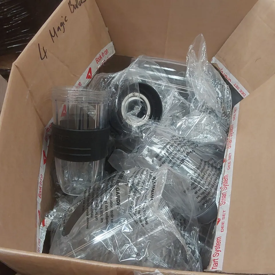 PALLET CONTAINING A VERY LARGE QUANTITY OF ASSORTED BLENDER PARTS ECT