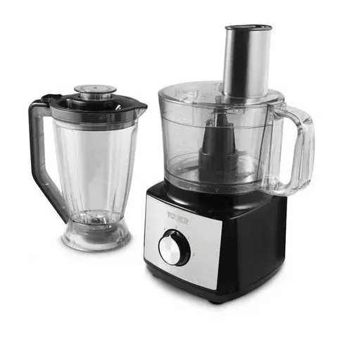 BOXED TOWER MULTI-FUNCTION FOOD PROCESSOR & BLENDER WITH 2L MIXING BOWL (1 BOX)