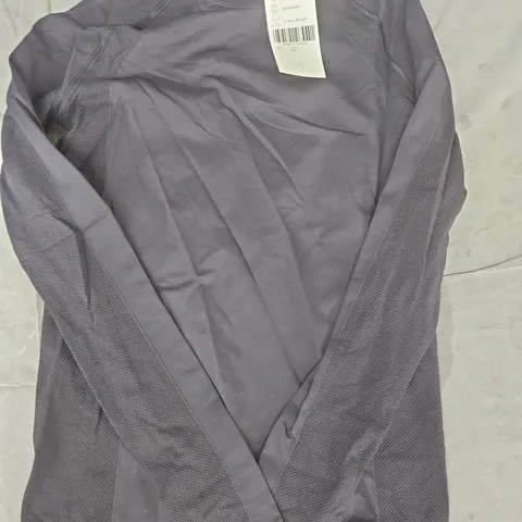 SWEATY BETTY ATHLETE SEAMLESS WORKOUT LONG SLEEVE TOP IN BLACK SIZE XS