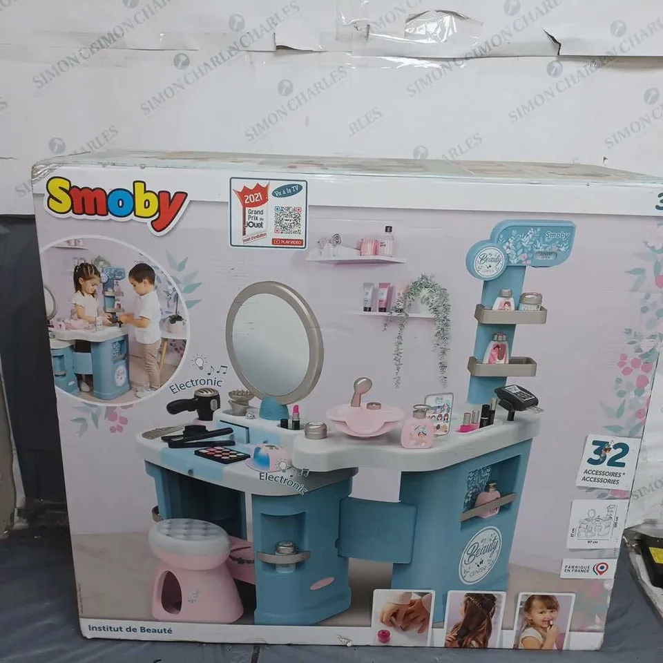 BOXED SMOBY MY BEAUTY CENTRE PLAY SET RRP £133.99