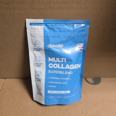 ELAVATE MULTI COLLAGEN SUPERBLEND VANILLA FLAVOUR (182G)