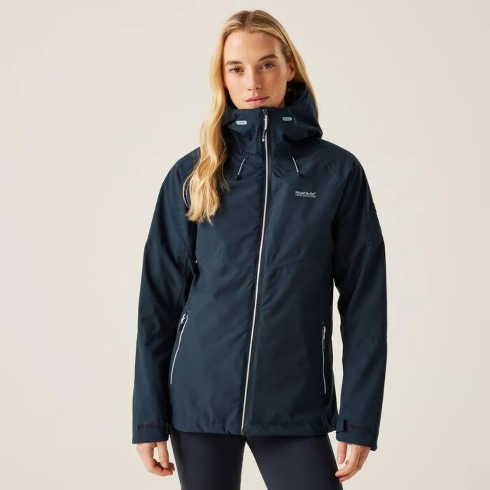 REGATTA WOMENS WENTWOOD IX JACKET - NAVY - UK SIZE 26