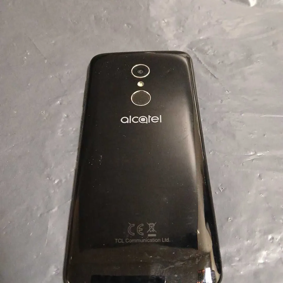 ALCATEL BLACK MOBILE PHONE 