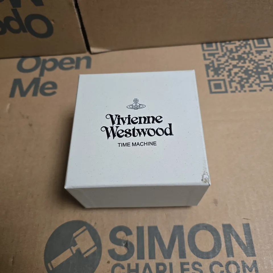 VIVIENNE WESTWOOD TIME MACHINE WATCH – GOLD-TONE WITH PINK DIAL