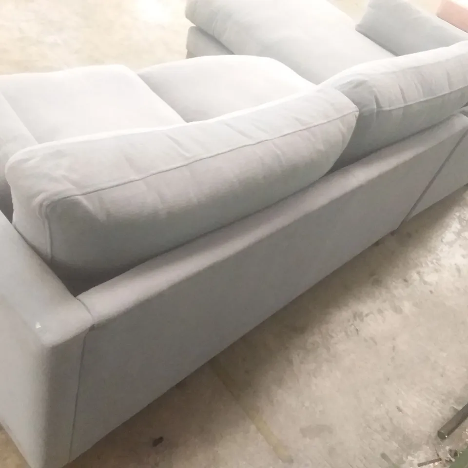 QUALITY BRITISH DESIGNER LOUNGE CO. PALOMA CHAISE END LHF GROUP EARL GREY 