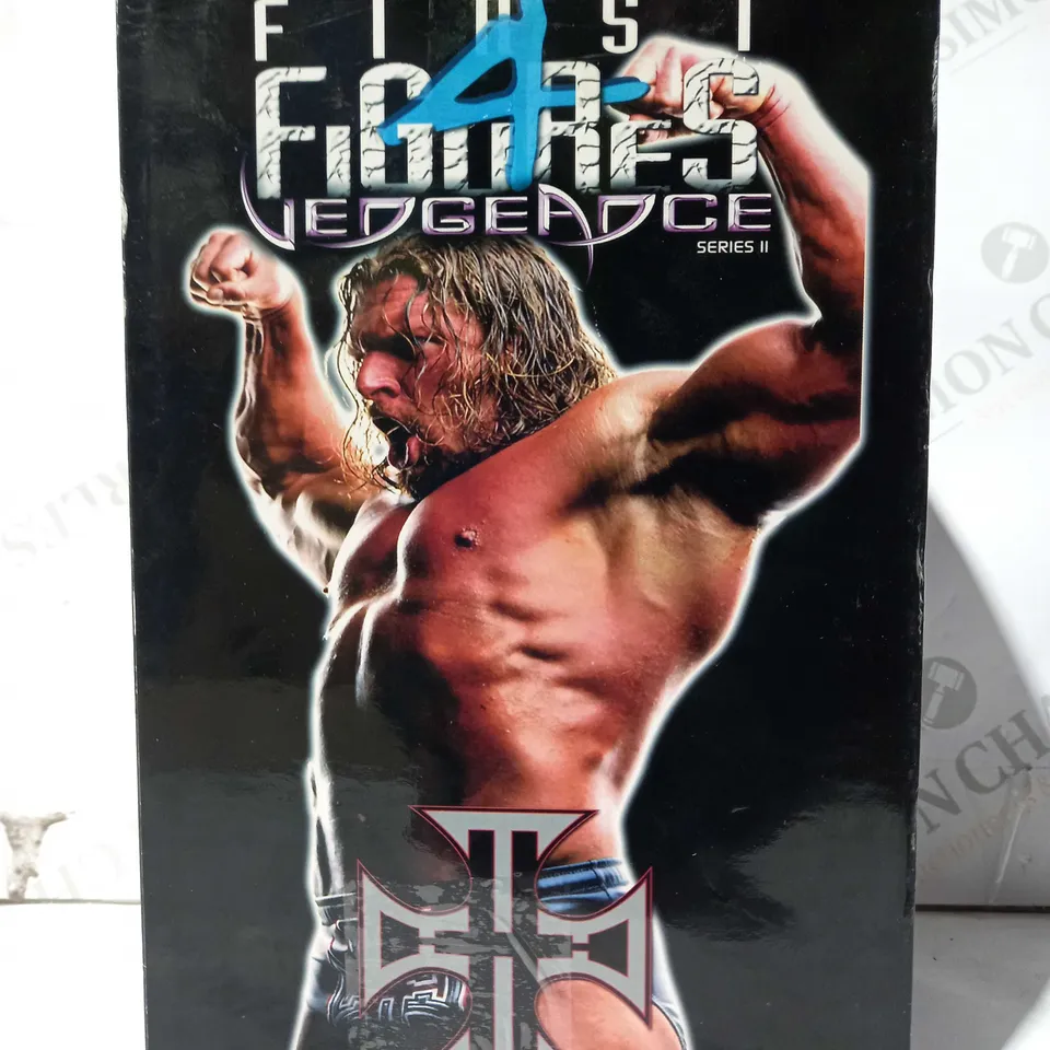FIRST 4 FIGURES WWE VENGEANCE SERIES II COLLECTABLE TRIPLE H FIGURE