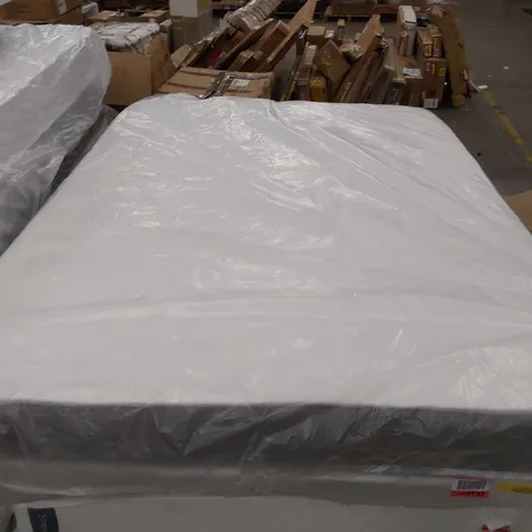 QUALITY BAGGED 4'6" DOUBLE MEMORY FOAM OPEN COIL MATTRESS