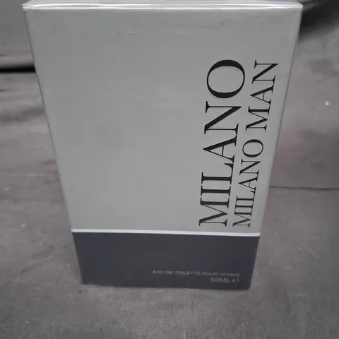BOXED AND SEALED MILANO MEN EAU DE TOILETTE 50ML