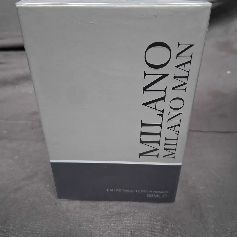 BOXED AND SEALED MILANO MEN EAU DE TOILETTE 50ML
