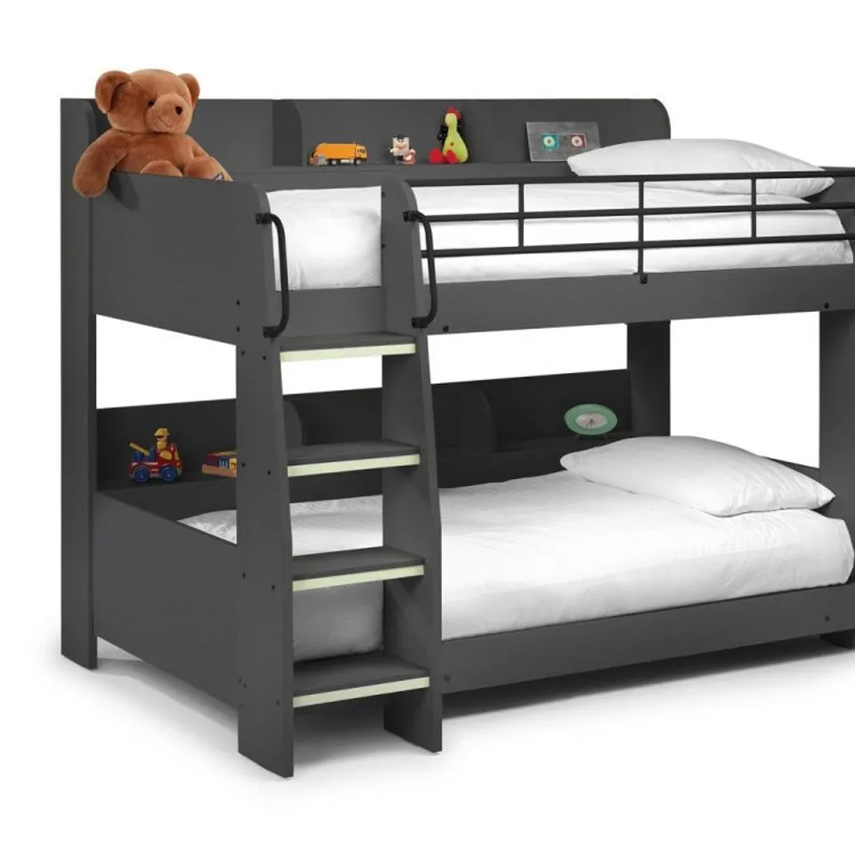 BOXED BLACK DOMINO BUNK BED (1 BOX) RRP £179.99