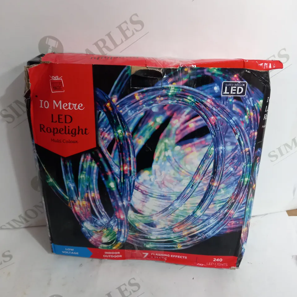BOXED 10 METER LED ROPE LIGHT 