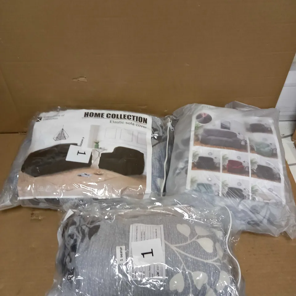 HOME COLLECTION ELASTIC SOFA COVER SET 