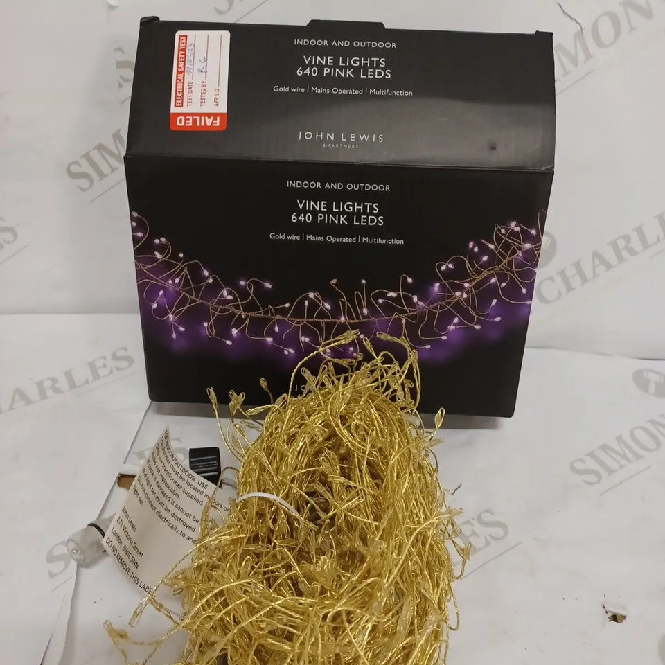 JOHN LEWIS VINE LIGHTS 