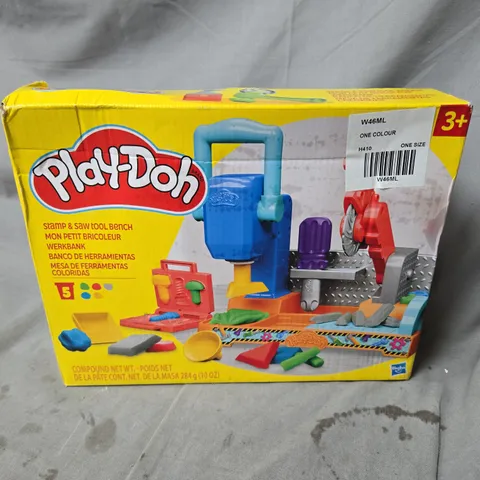 PLAY-DOH STAMP & SAW TOOL BENCH – BOXED TOY SET (3+)