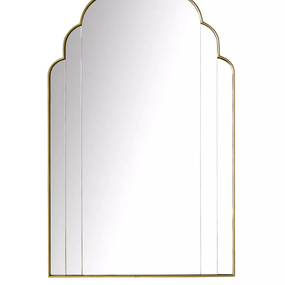 FLUTED EDGE WALL MIRROR 60X90CM