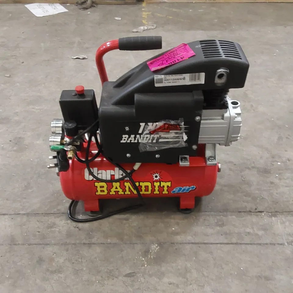 CLARKE BANDIT V 4.2CFM 8 LITRE 1HP AIR COMPRESSOR (230V)