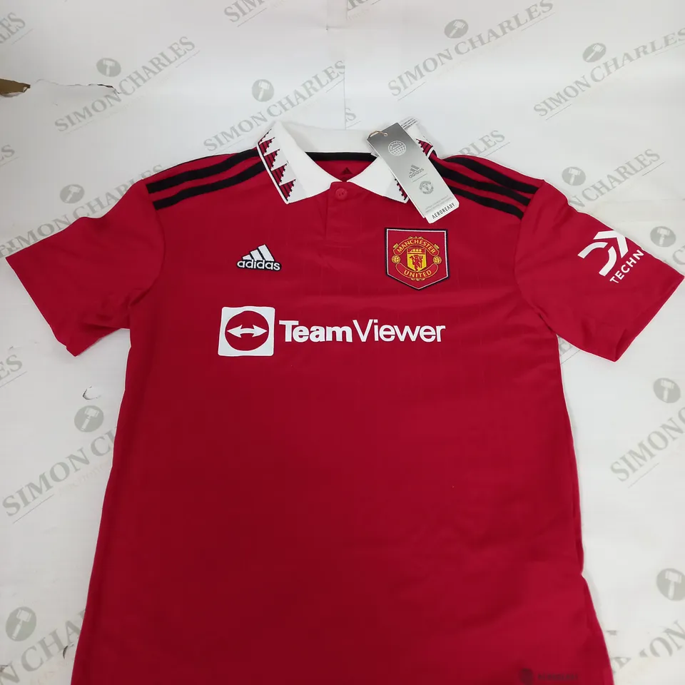 MANCHESTER UNITED FC HOME SHIRT SIZE 11-12 YEARS