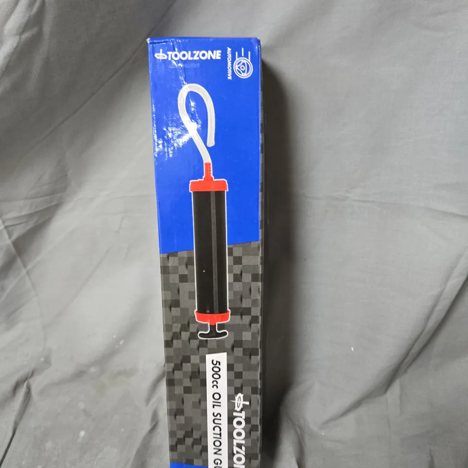 TOOLZONE 500CC OIL SUCTION GUN – BOXED