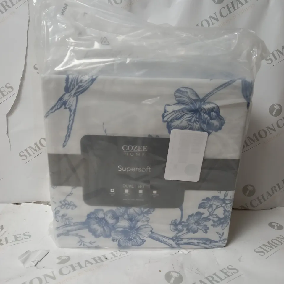 COZEE HOME SUPERSOFT DUVET SET SINGLE SIZE