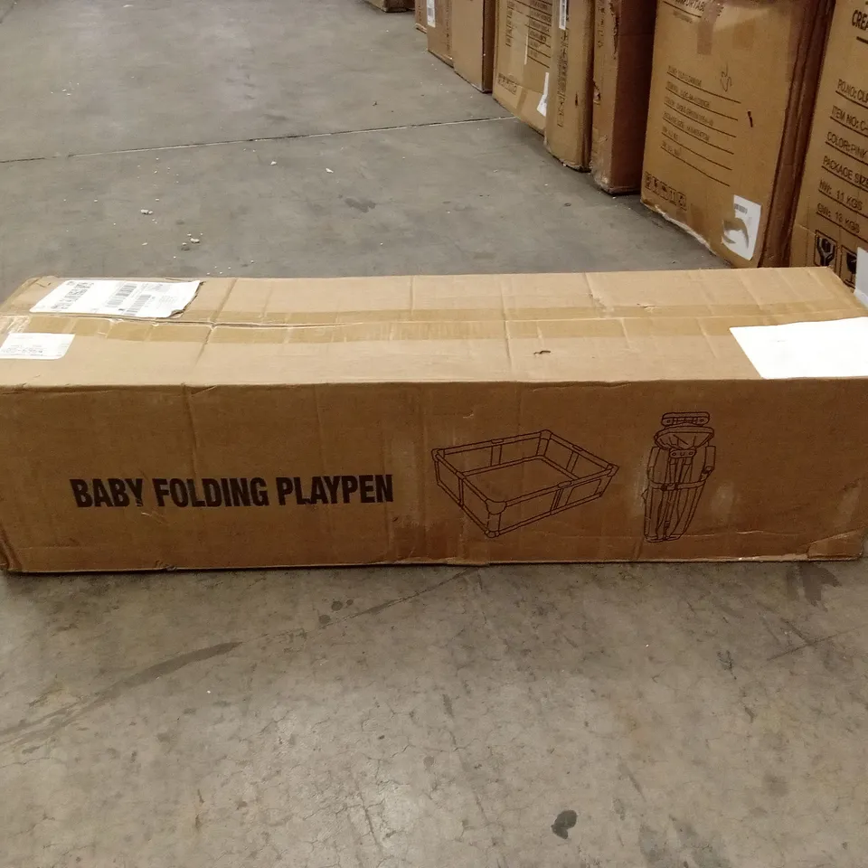 BOXED BABY FOLDING PLAYPEN
