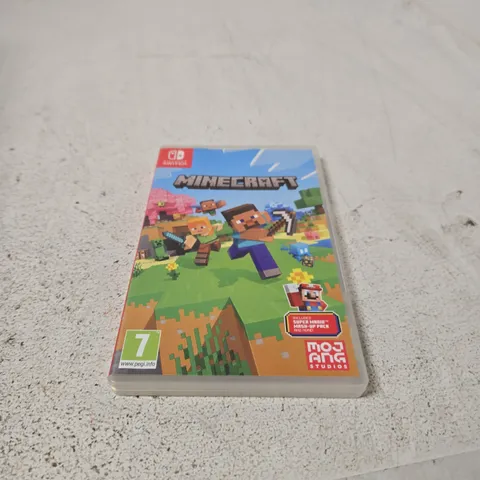MINECRAFT FOR NINTENDO SWITCH GAME
