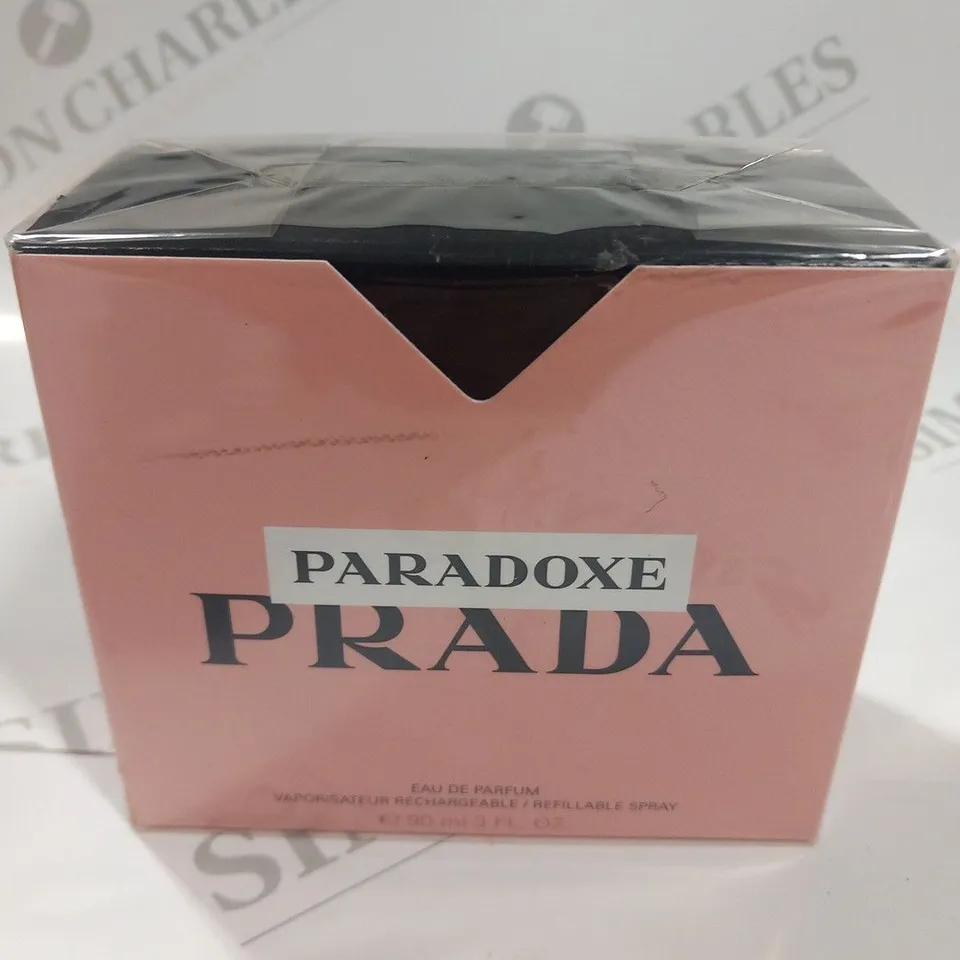 BOXED PRADA PARADOXE EAU DE PARFUM 90ML DEMONSTRATION TESTER