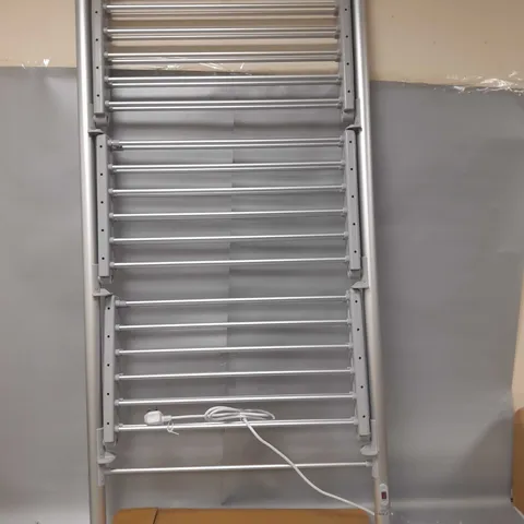 BOXED ORGANISED OPTIONS 3 TIER HEATED AIRER WITH 21M DRYING SPACE - COLLECTION ONLY