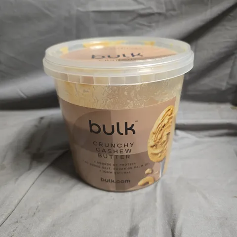 4 X BULK.COM BULK CRUNCHY CASHEW BUTTER