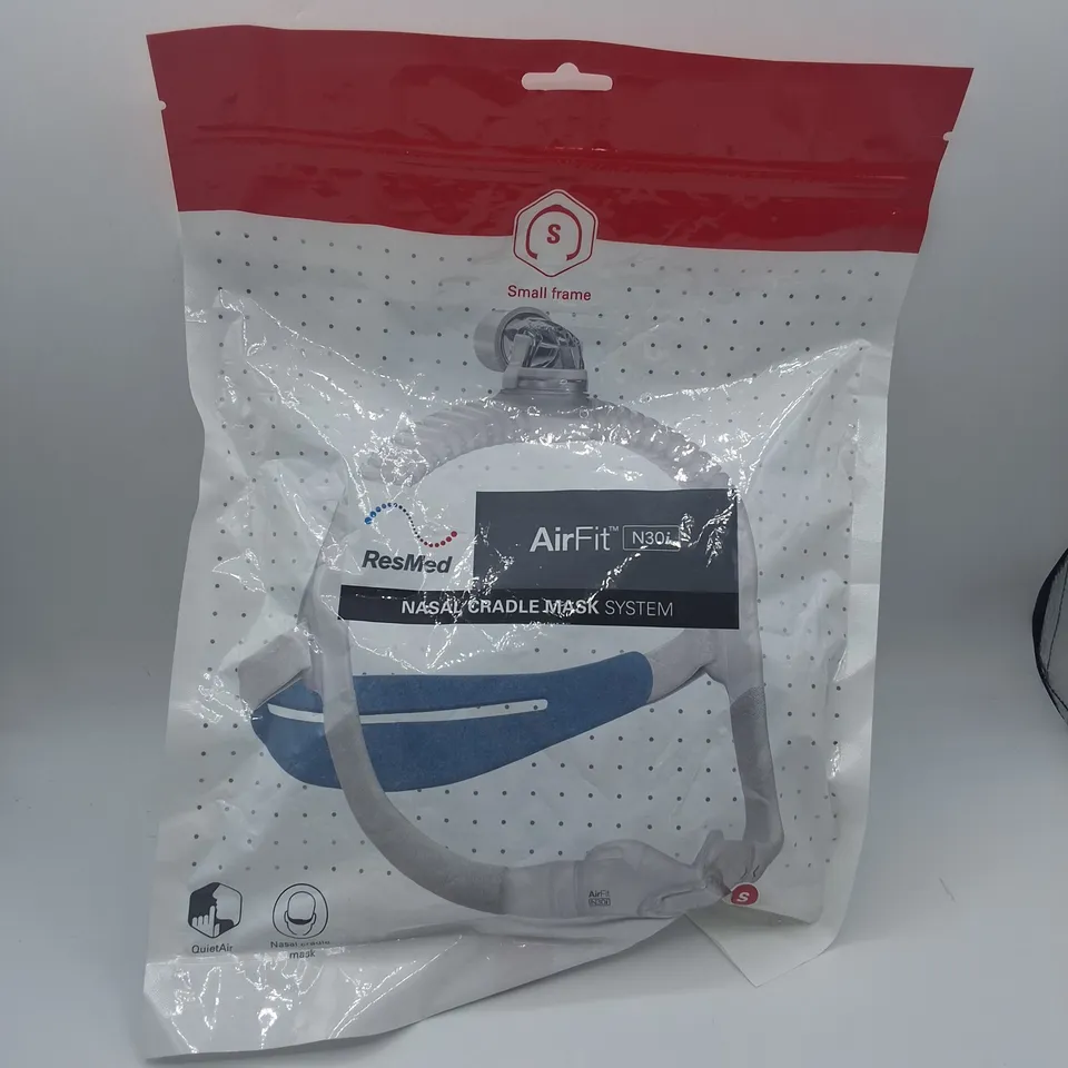 SEALED RESMED AIR FIT N30I NASAL CRADLE MASK SYSTEM - S