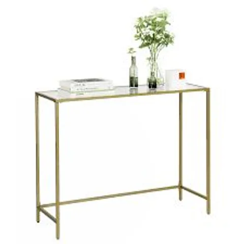 BOXED FUTRELL CONSOLE TABLE BASE COLOUR GOLD