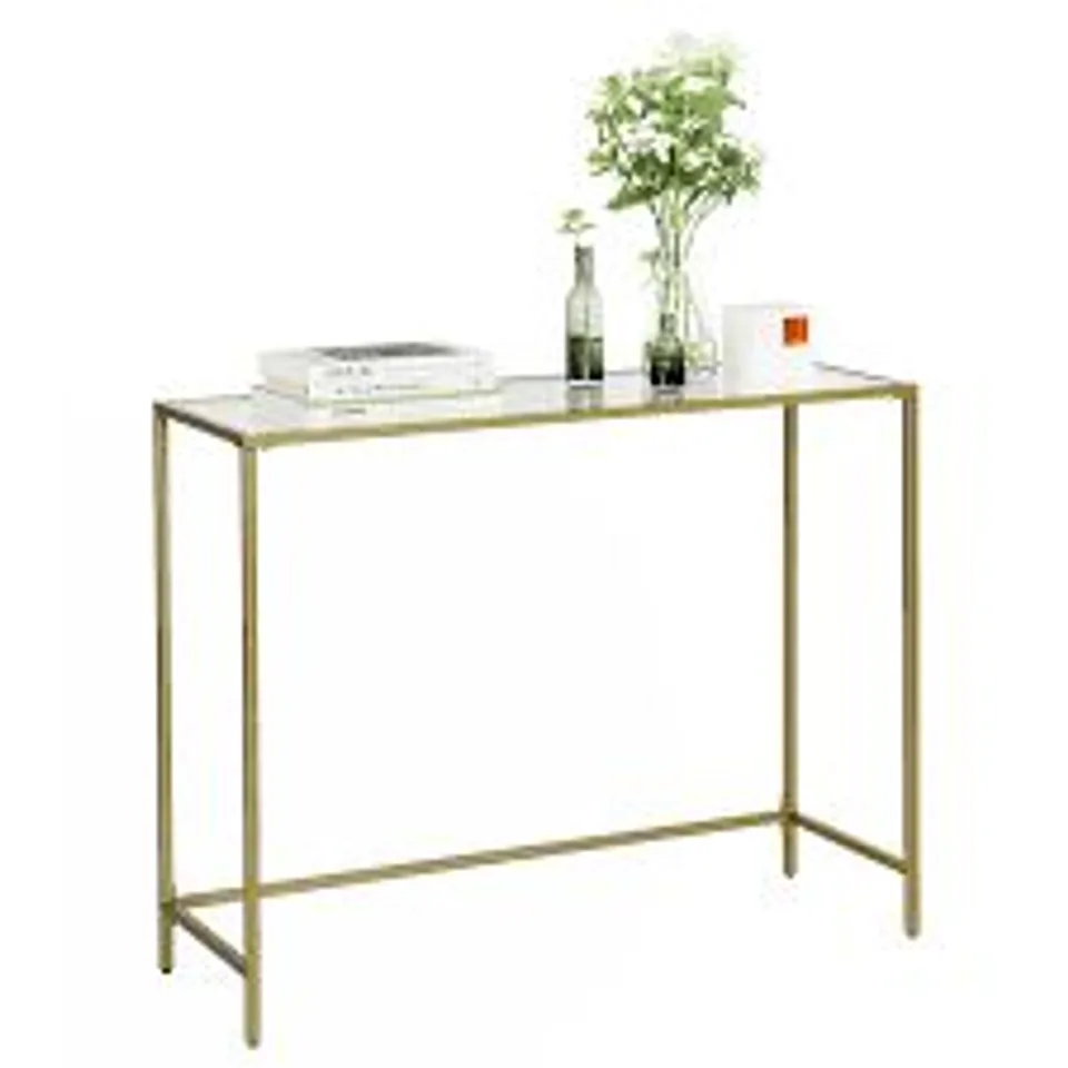BOXED FUTRELL CONSOLE TABLE BASE COLOUR GOLD