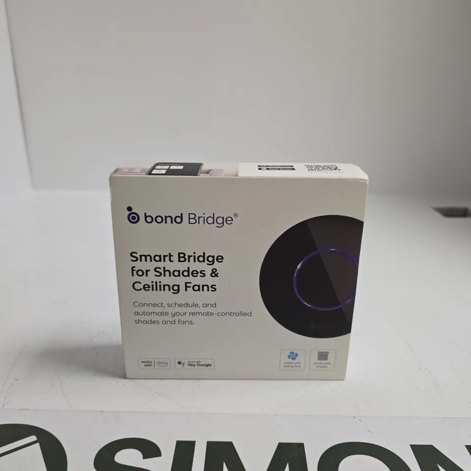 BOND BRIDGE – SMART BRIDGE FOR SHADES & CEILING FANS