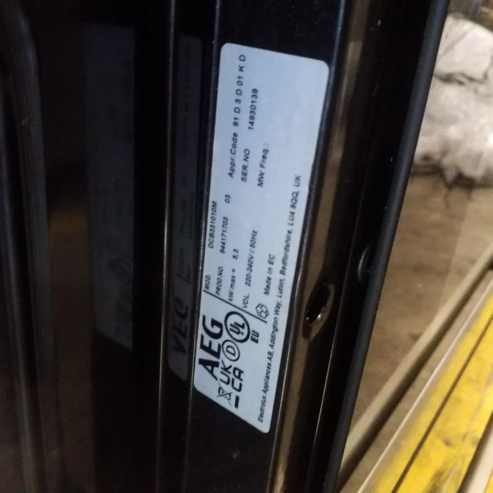 AEG DCB331010M BUILT IN ELECTRIC DOUBLE OVEN